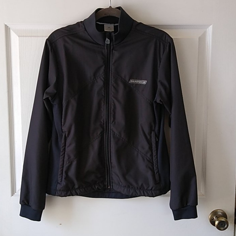 Sugoi Cycling Softshell Jacket Womens Black Zip Up